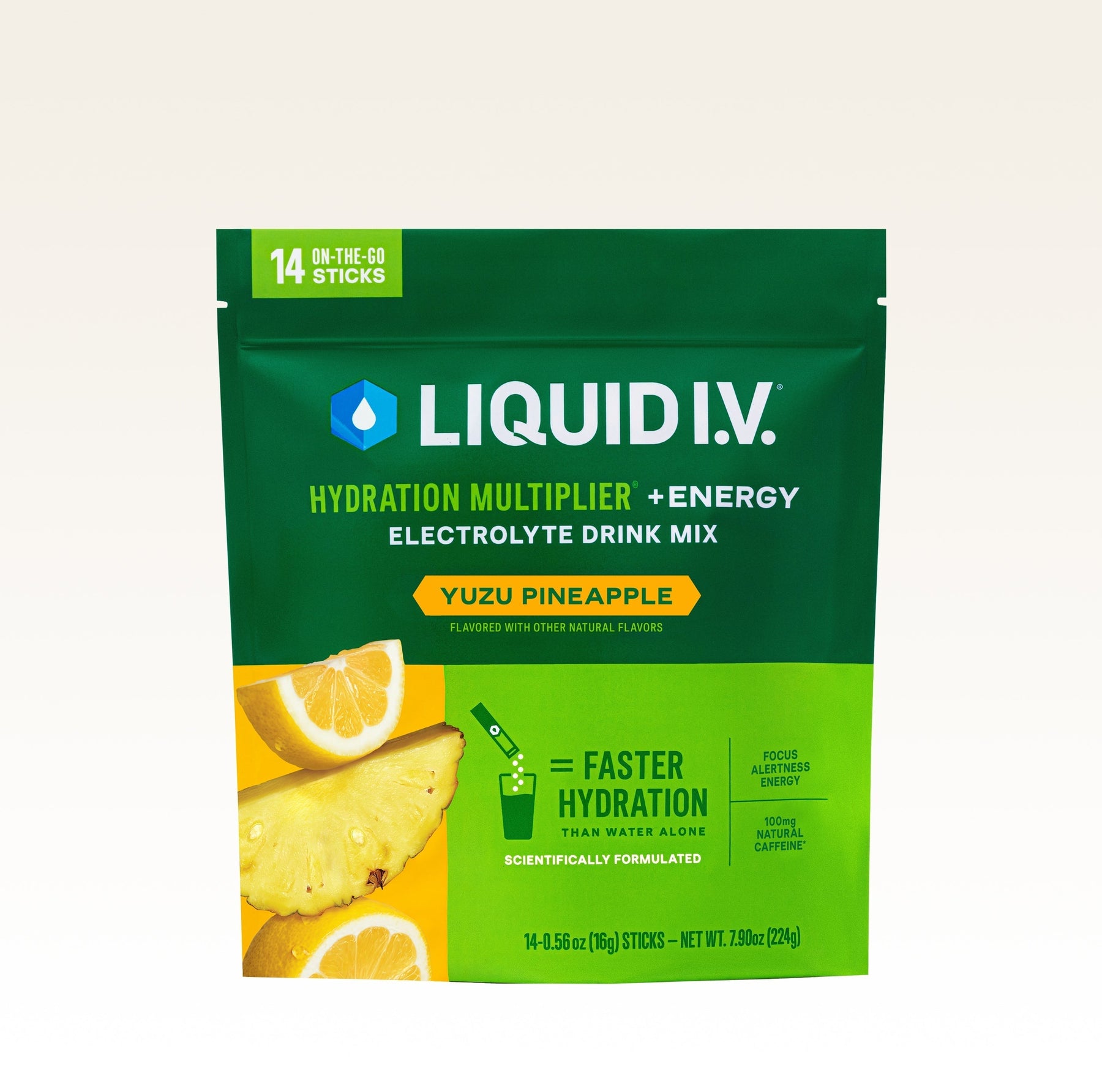 Yuzu Pineapple Hydration Multiplier® +Energy - Tropical Ready Lift