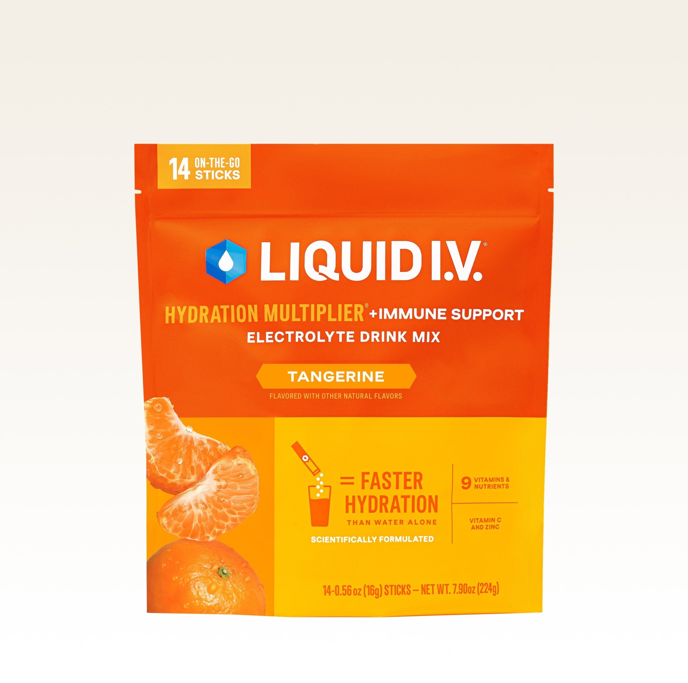 Tangerine Hydration Multiplier® +Immune Support - Citrus Wellness Mix
