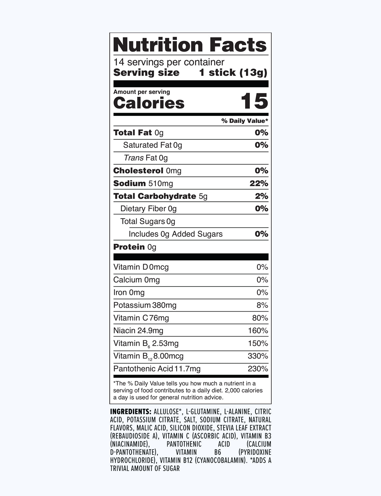 3ct Sugar-Free Sample Pack (LL, WP, GG) - Lite Bright Choice