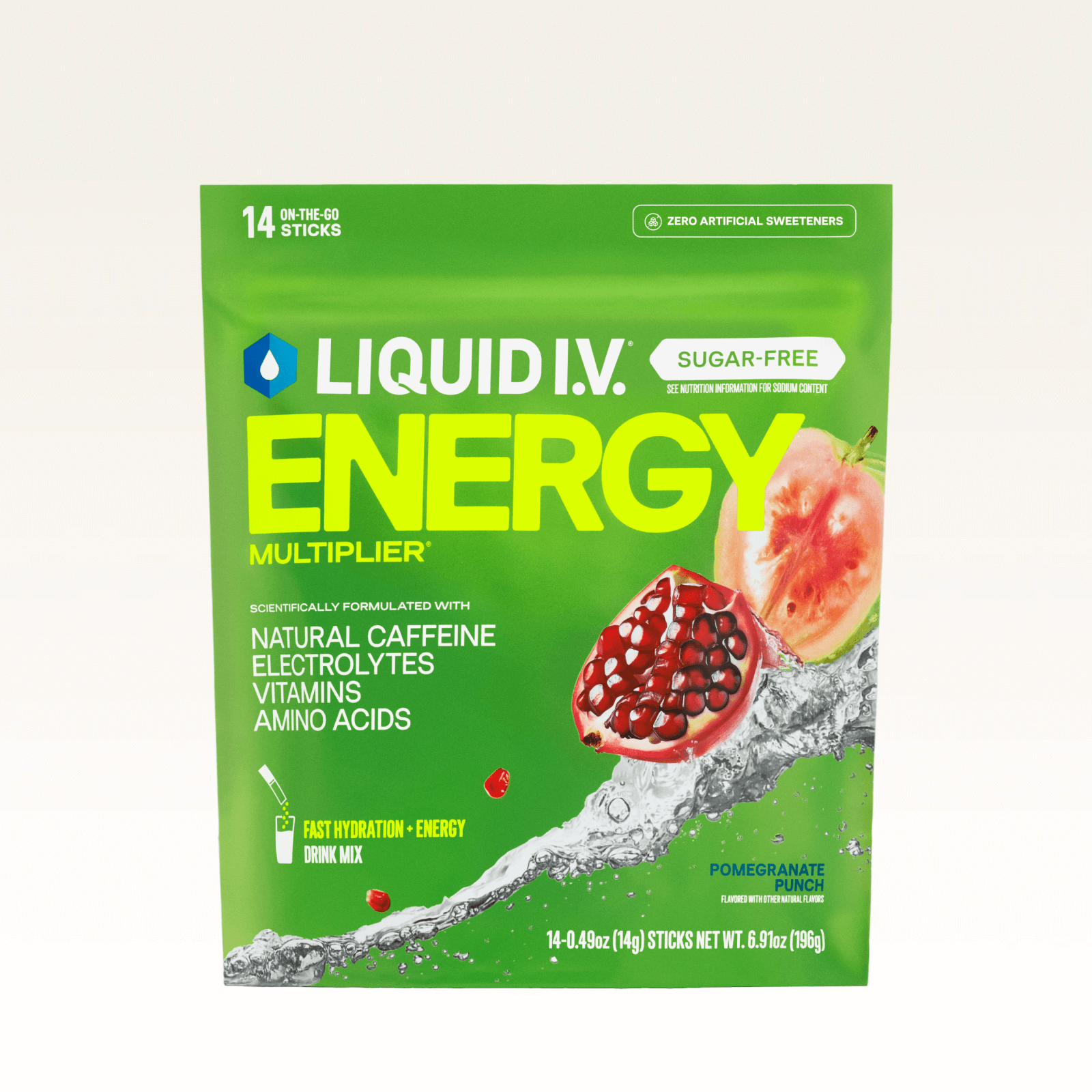 Pomegranate Punch Sugar-Free Energy Multiplier® - Punch Ready Lift