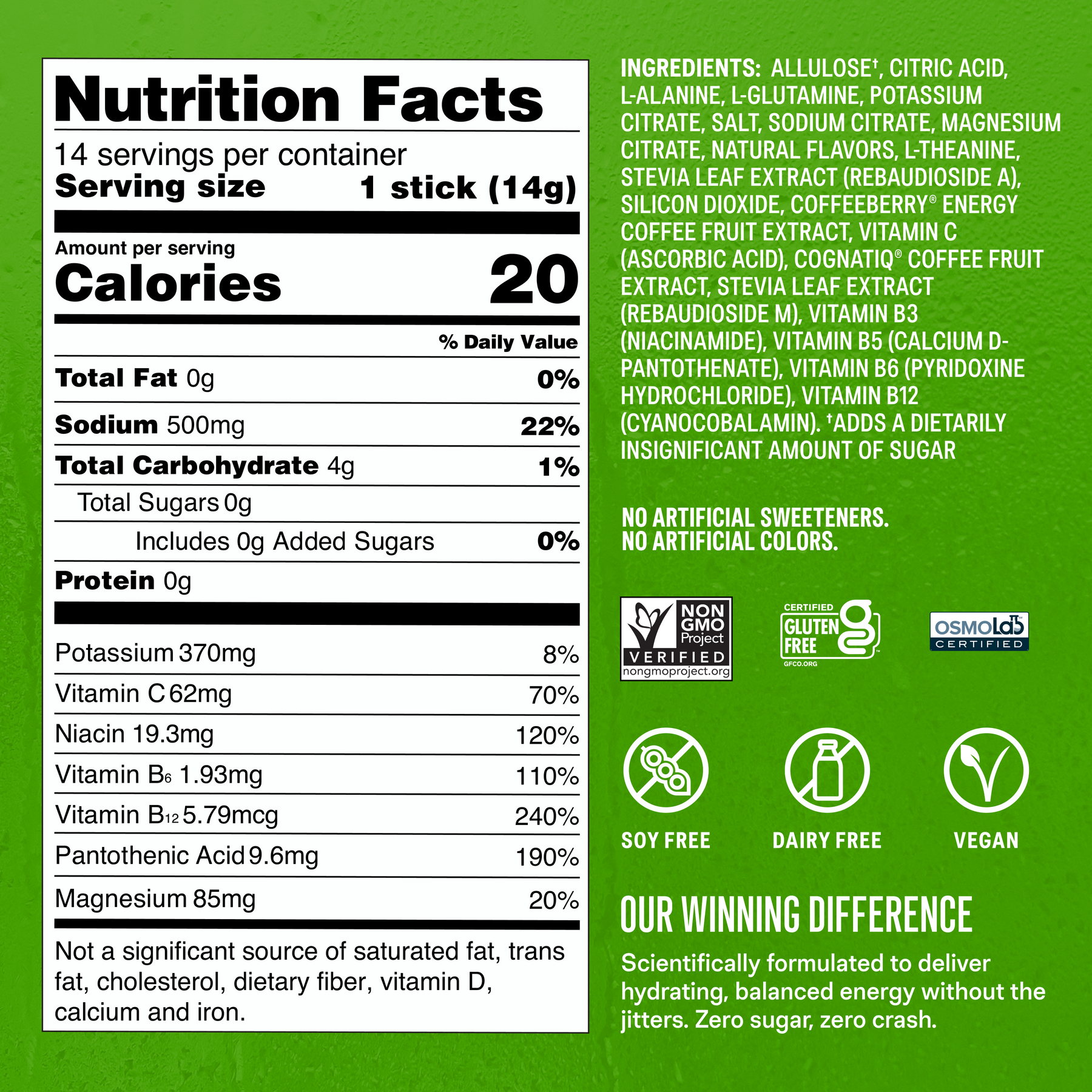 Sugar-Free Energy Fruity Bundle - Fresh Choice