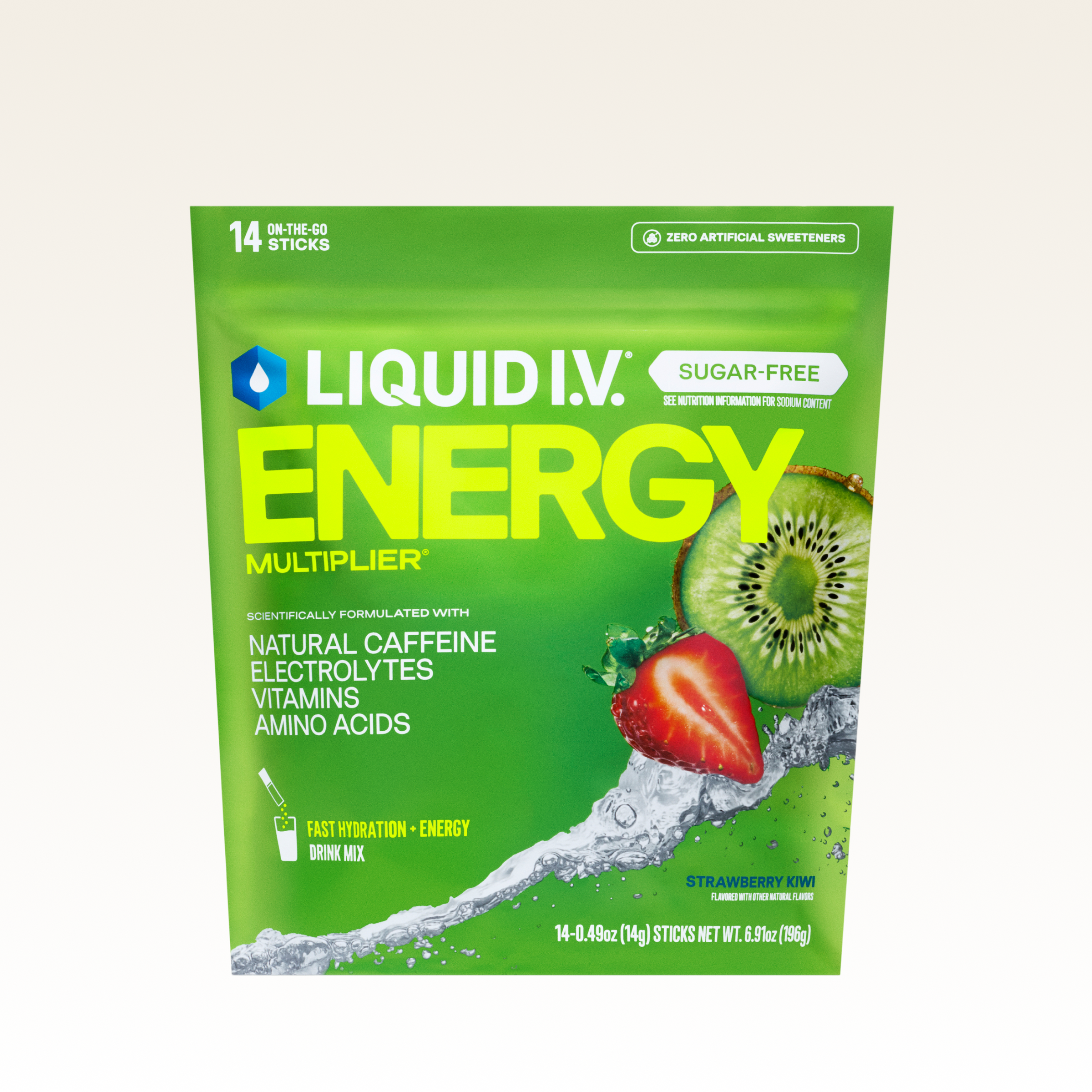 Strawberry Kiwi Sugar-Free Energy Multiplier® - Kiwi Daily Boost